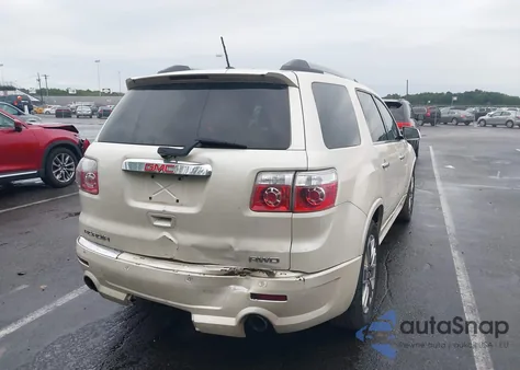 2012 GMC Acadia Denali z USA, uszkodzony, nr VIN 1GKKVTED7CJ265377